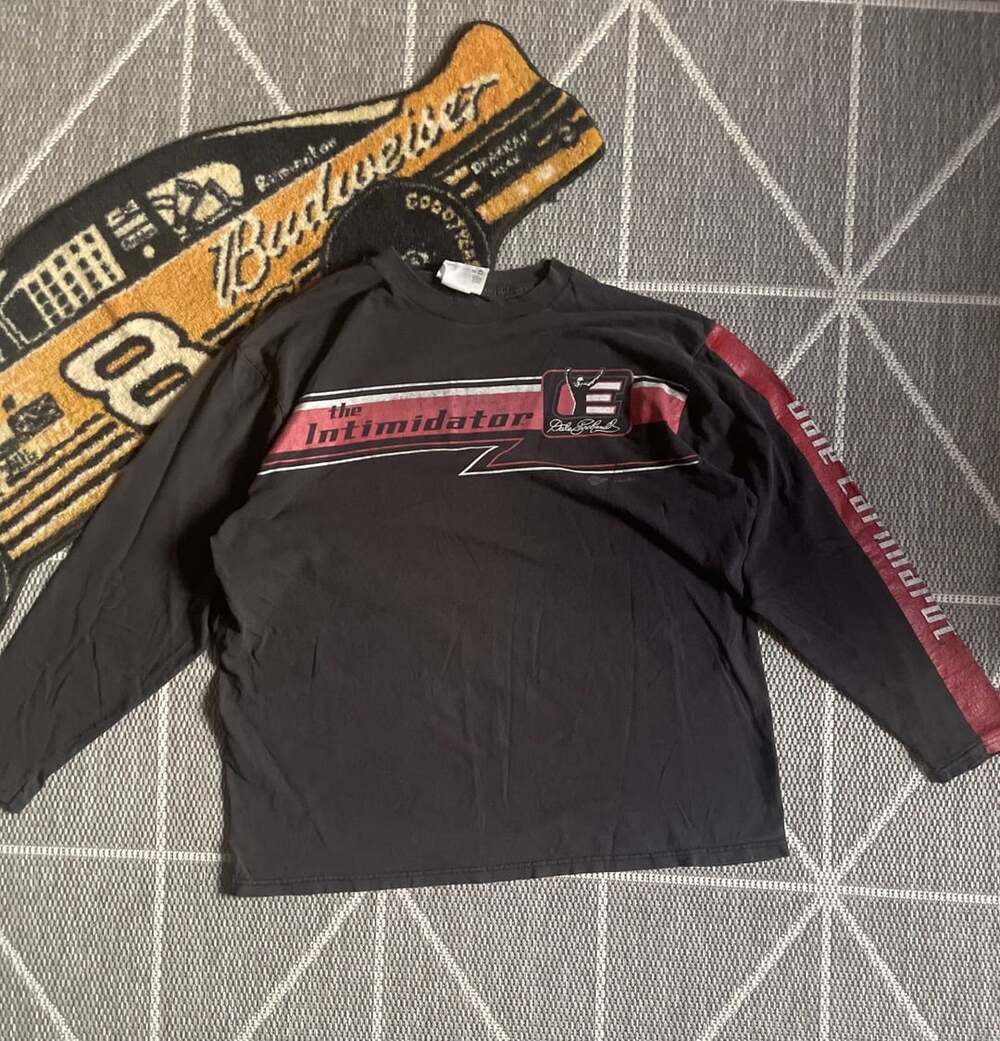 2000s Winners Circle Dale Earnhardt The Intimidator Long Sleeve Size XL Black
